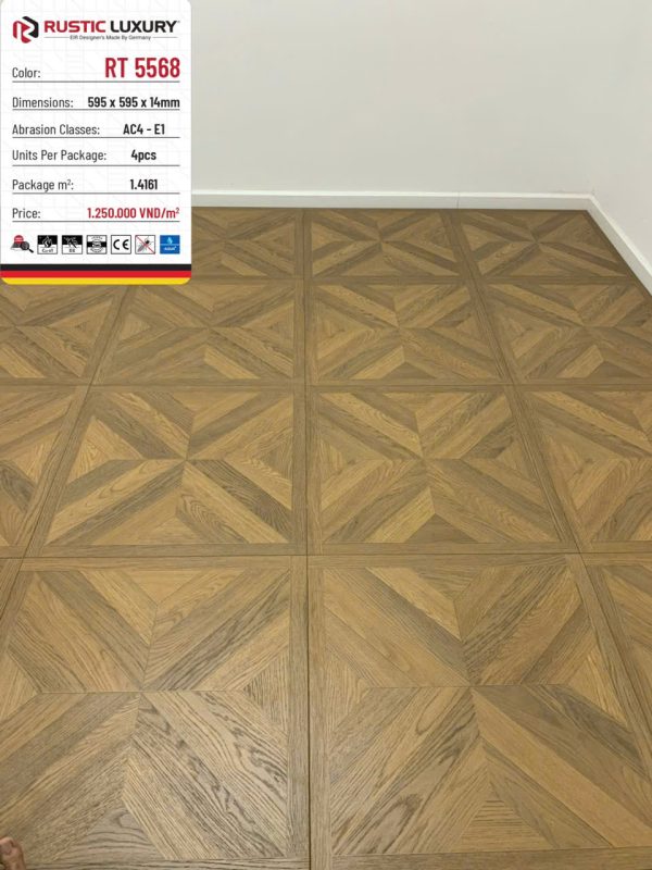 Sàn Hoa Văn Rustic Luxury RT 5568