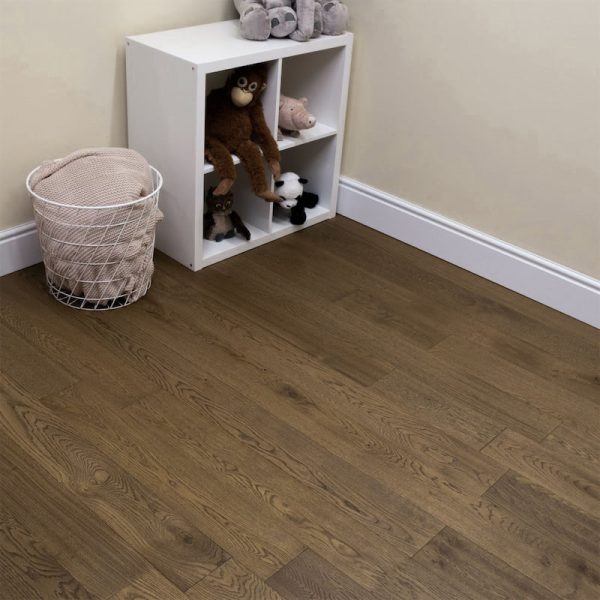 Sàn Gỗ Hoa Văn Kỹ Thuật CLASSIC BROWN OAK – EHF 907