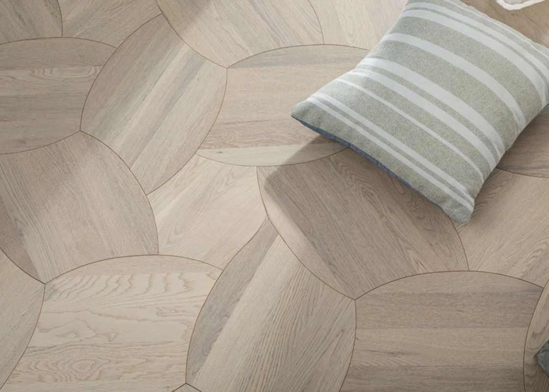 Sàn gỗ hoa văn kỹ thuật Leaf Parquet VYXX2802