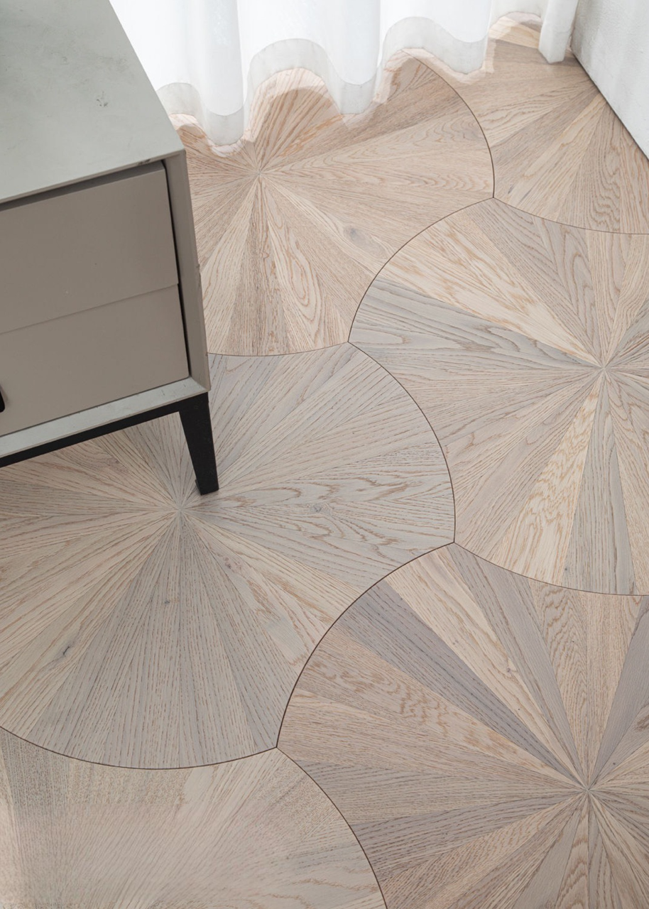 Sàn gỗ hoa văn kỹ thuật / Lotus Parquet VYXX02