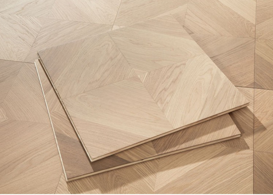 Sàn gỗ hoa văn kỹ thuật Square Parquet V1201