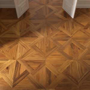Sàn Gỗ Hoa Văn Tự Nhiên Teak Myanmar