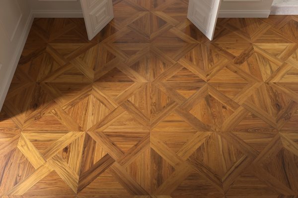 Sàn Gỗ Hoa Văn Tự Nhiên Teak Myanmar