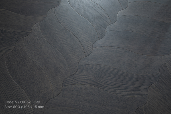 SÀN GỖ HOA VĂN KỸ THUẬT LEAF PARQUET VYXX062